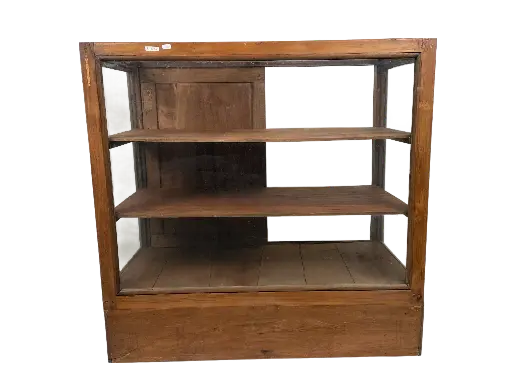 [2025-04-08-0002-A] Vitrine Ancienne - 3 Étages - 104 x 100 x 49,5 cm