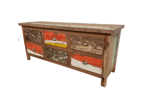 [2025-04-08-0010-A] Commode - 6 Tiroirs - 65 x 150 x 45 cm