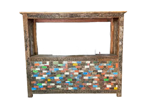 [2025-04-08-0021-A] Grand Bar avec Toit - 224 x 258 x 80 cm
