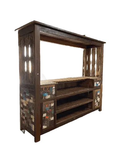 [2025-04-08-0021-A] Grand Bar avec Toit - 224 x 258 x 80 cm
