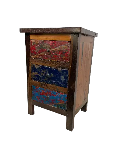 [2025-04-08-0023-A] Petite Commode - 3 Tiroirs - 80 x 55 x 40 cm
