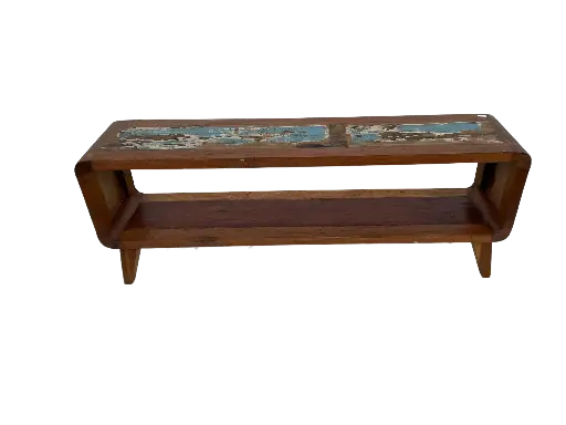 [2025-04-08-0031-A] Table Basse - 1 étagère - 45,5 x 120 x 25 cm