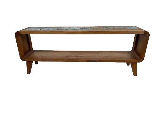[2025-04-08-0032-A] Table Basse - 1 étagère - 45,5 x 120 x 25 cm