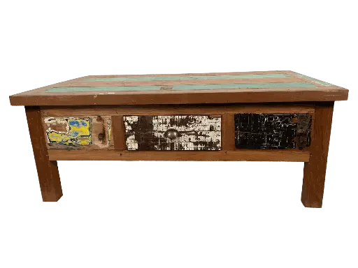 [2025-04-08-0041-A] Table Basse - 1 Tiroir - 51 x 130 x 80 cm