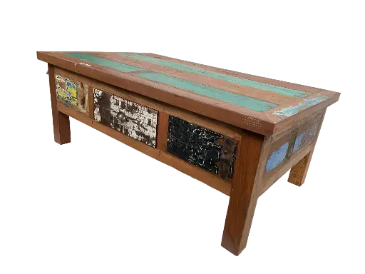 [2025-04-08-0041-A] Table Basse - 1 Tiroir - 51 x 130 x 80 cm