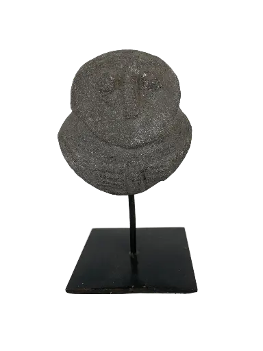 [2025-04-08-0078-A] Statue en Pierre sur Socle - 16 x 9 x 8 cm