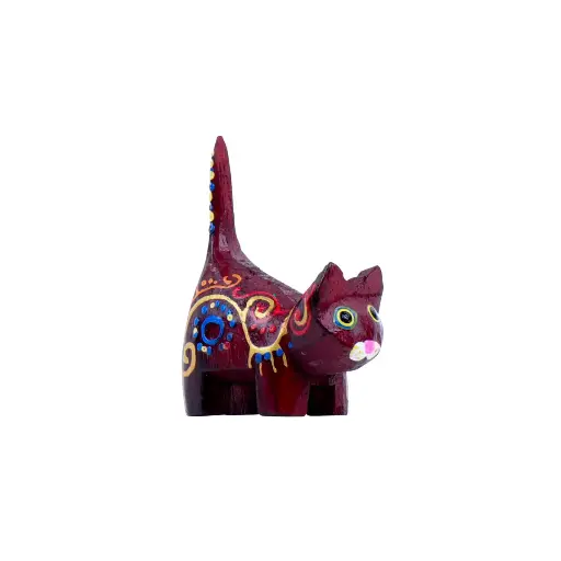 [CATDA8-BRDA-C] Chat Dali - Brun Dali - 8 x 6 x 3 cm