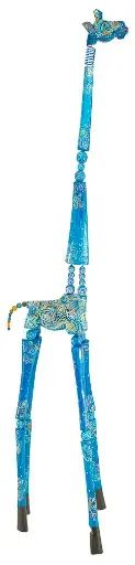 [GIDA195-01-C] Girafe Dali - Bleu - 195 x 30 x 50 cm