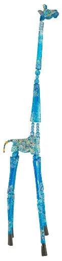 [GIDA195-01-C] Girafe Dali - Bleu - 195 x 30 x 50 cm