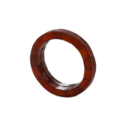 [MIRO25-02-C] Miroir Rond - Natural - 25 x 25 x 3,5 cm