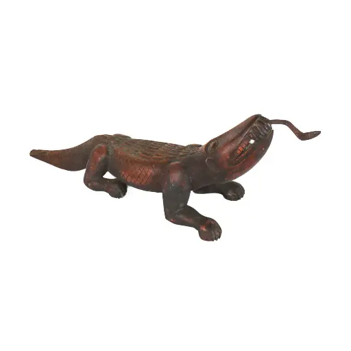 [2025-06-17-0015-A] Kukuran Balinais - Grattoir à Noix de Coco - 24 x 15 x 67 cm