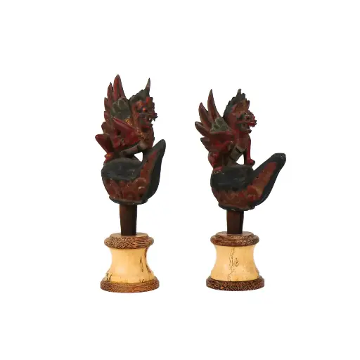 [2025-06-17-0024-A] Bouchons Cérémoniels - Garuda - 21 x 5 x 7 cm