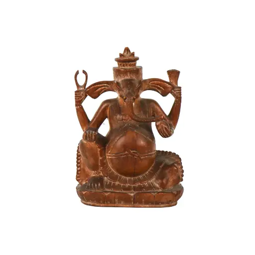 [2025-06-17-0026-A] Statue - Ganesh - 18 x 13 x 10 cm
