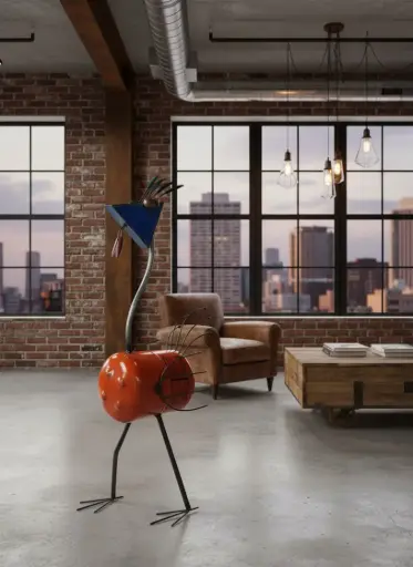 [2025-09-04-0007-A] Dindon - Upcycling - 112 x 36 x 50 cm