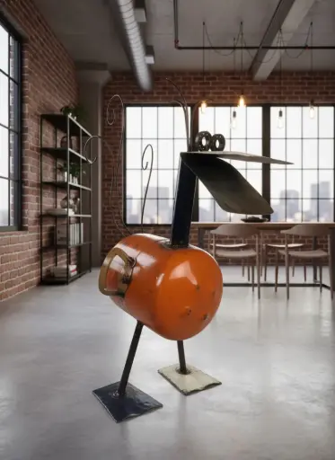 [2025-09-04-0010-A] Dindon - Upcycling - 86 x 36 x 68 cm