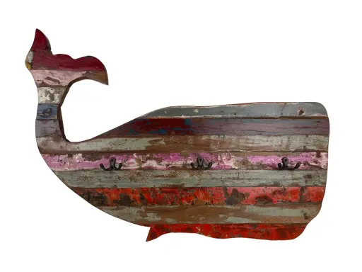 [2025-09-26-0005-A] Porte-Manteau "Baleine" - 50 x 78 x 2,5 cm