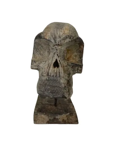 [2025-09-26-0030-A] Crâne Sculpté - 31 x 15 x 22 cm