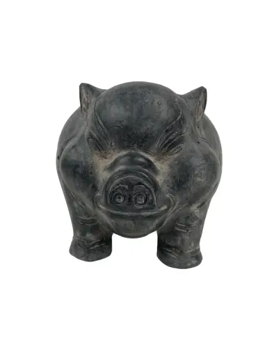 [2025-09-26-0057-A] Tirelire "Cochon" - 23 x 23 x 30 cm