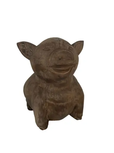 [2025-09-26-0082-A] Cochon - 25 x 18 x 20 cm
