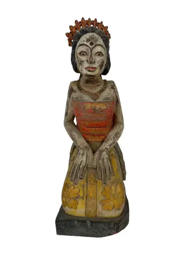 [2025-09-26-0102-A] Statue - Janger - 40 x 14 x 19 cm