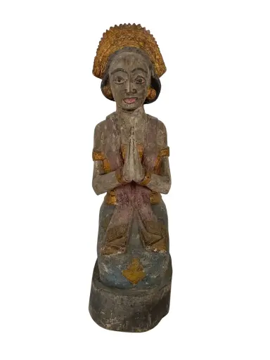 [2025-09-26-0105-A] Statue - Janger - 34 x 9,5 x 15 cm
