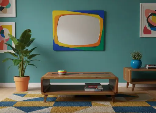 [2026-03-24-0001-A] Table Basse - 1 étagère - 45 x 120 x 60 cm