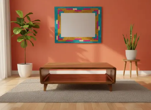 [2026-03-24-0002-A] Table Basse - 1 étagère - 45 x 120 x 60 cm