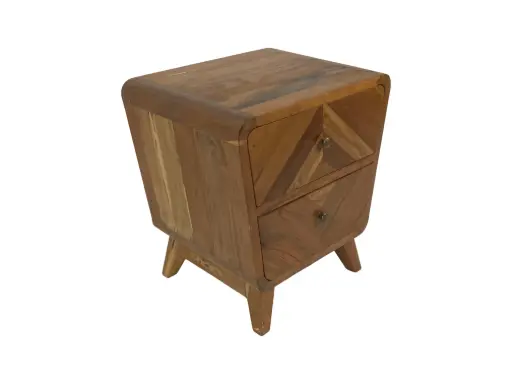 [2026-03-24-0007-A] Table de Nuit - 2 tiroirs - 54 x 50 x 40 cm