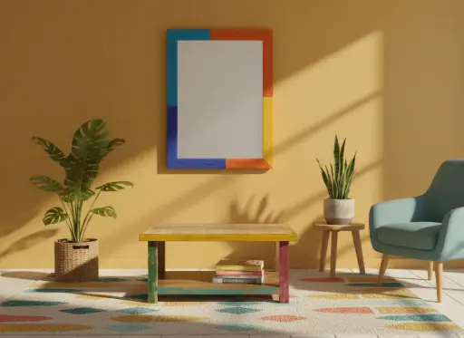 [2026-03-24-0014-A] Table Basse - 1 étagère - 41 x 85 x 55 cm