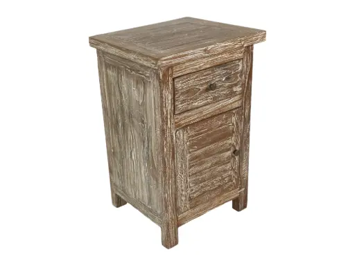 [2026-03-24-0015-A] Table de Nuit - 1 porte, 1 tiroir - 70 x 45 x 40 cm